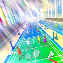 GuipaBad en fête : 100 jeunes champions s'affrontent lors de la première journée du championnat de badminton à Guipavas